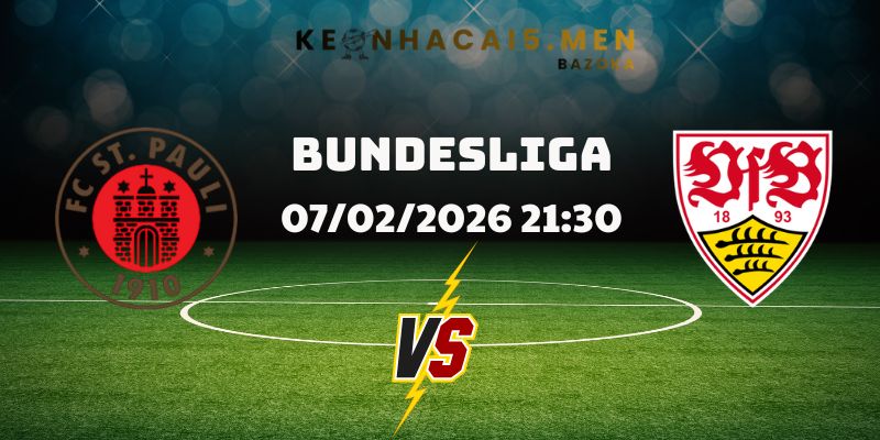 Soi Kèo St. Pauli Vs VfB Stuttgart Ngày 07/02/2026 21:30